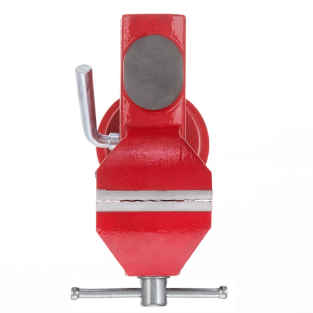 Тиски поворотные Intertool 60 мм (HT-0054) красные - изображение 4