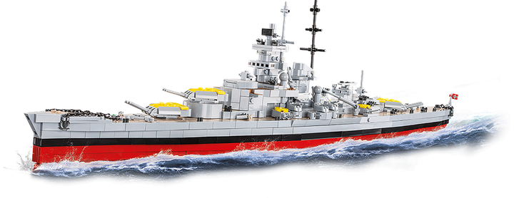 Конструктор детский корабль German Battleship Gneisenau - World War II COBI 4835 - Фото 2 Конструктор детский корабль German Battleship Gneisenau - World War II COBI 4835 - изображение 2