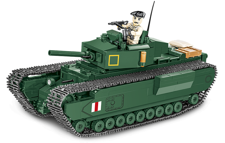 Конструктор детский танк 1:35 Churchill Mk. III COBI 3046 - изображение 2