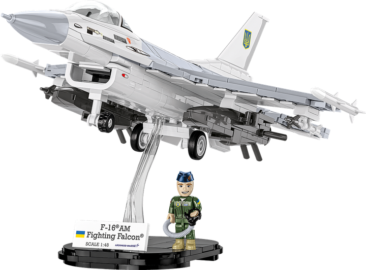 Конструктор COBI український F-16AM Fighting Falcon 5893 - зображення 2
