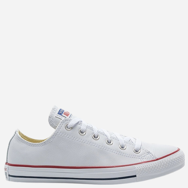 Trampki damskie skórzane do kostki Converse Chuck Taylor OX 132173C 40 (7US) Białe (886951121885) - obraz 1