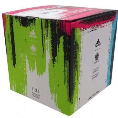 Мяч футбольный Adidas Uniforia Euro 2020 League BOX FH7376 №5 Белый (7376) - изображение 12