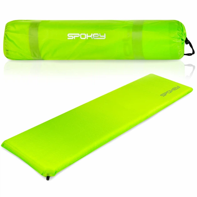 Mata samopompująca Spokey FATTY 927847 180 x 50 x 5 cm Zielona (5902693278474) - obraz 4