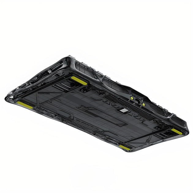 Клавіатура GRAVASTAR Mercury K1 Lite із комбінованим підключенням - Transparent Black - зображення 5