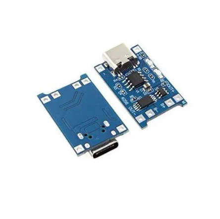 Модуль зарядки литиевых Li-Ion батарей от USB Type-C TP4056 X52136 с защитой от перегрузки (359899) - Фото 1 Модуль зарядки литиевых Li-Ion батарей от USB Type-C TP4056 X52136 с защитой от перегрузки (359899) - изображение 1