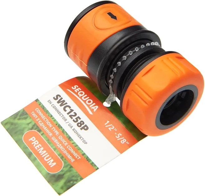Конектор швидкознімний Sequoia Premium 3/4" (SWC1258P) - Фото 2 Конектор швидкознімний Sequoia Premium 3/4" (SWC1258P) - зображення 2