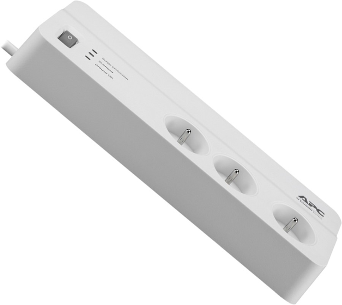Filtr sieciowy APC Essential SurgeArrest PM6-FR 6 gniazd 1.8 m - obraz 3