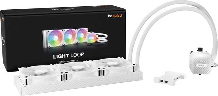 Chłodzenie wodne be quiet! Light Loop 360 mm white (4260052191156) - obraz 6