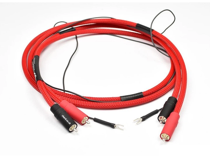 Аудіокабель Chord ShawlineX 2RCA to 2RCA Turntable (with fly lead) 1.2m - Фото 2 Аудіокабель Chord ShawlineX 2RCA to 2RCA Turntable (with fly lead) 1.2m - изображение 2