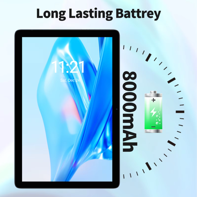 Планшет PRITOM TAB11 Android 14, 10 дюймов, 8 ГБ (4+4 расширения
