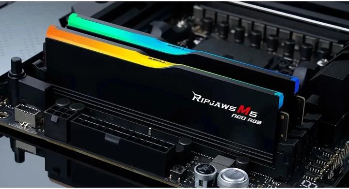 Оперативна пам'ять G.Skill DDR5-6000 32768 MB PC5-48000 (Kit of 2x16384) Ripjaws M5 Neo RGB (F5-6000J2836G16GX2-RM5NRK) - зображення 5