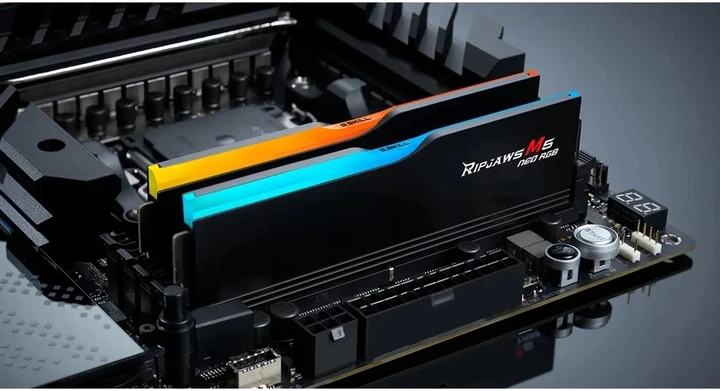 Оперативна пам'ять G.Skill DDR5-6000 32768 MB PC5-48000 (Kit of 2x16384) Ripjaws M5 Neo RGB (F5-6000J2836G16GX2-RM5NRK) - зображення 6