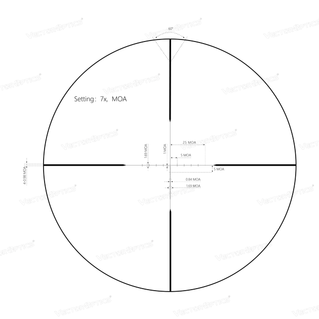 Прицел оптический Vector Optics Matiz 2-7x32 (25,4 мм) SFP VOW-MOA - Фото 3 Прицел оптический Vector Optics Matiz 2-7x32 (25,4 мм) SFP VOW-MOA - изображение 3