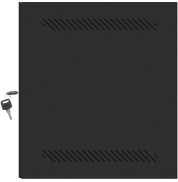 Szafa wisząca serwerowa Lanberg 10" 6U 280x310 Black (WF10-2306-00B) - obraz 3