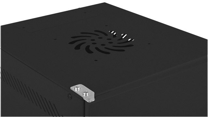 Szafa wisząca serwerowa Lanberg 10" 6U 280x310 Black (WF10-2306-00B) - obraz 7