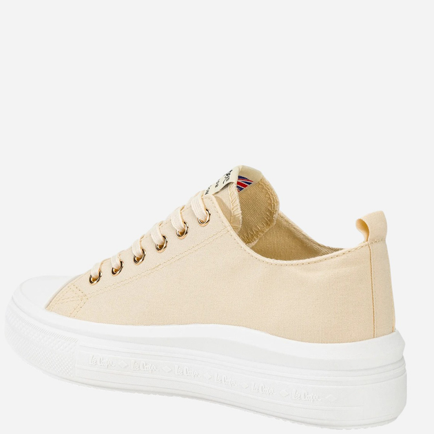 Жіночі кеди низькі Lee Cooper LCW-24-44-2464L 41 26.5 см Бежеві (5904292160235) - зображення 3