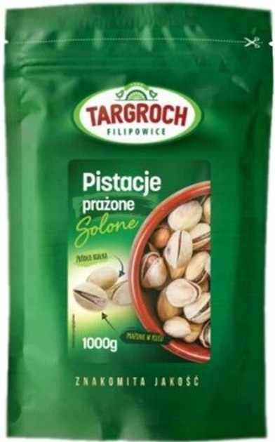 Suplement diety Targroch pistacje prażono-solone 1000 g (5903229005403) - obraz 1