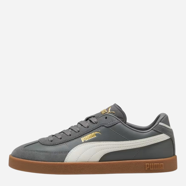 Sneakersy męskie do kostki Puma Club II 39744719 44.5 (10UK) Szary/Biały - obraz 1