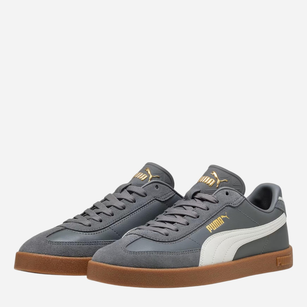 Sneakersy męskie do kostki Puma Club II 39744719 44.5 (10UK) Szary/Biały - obraz 2