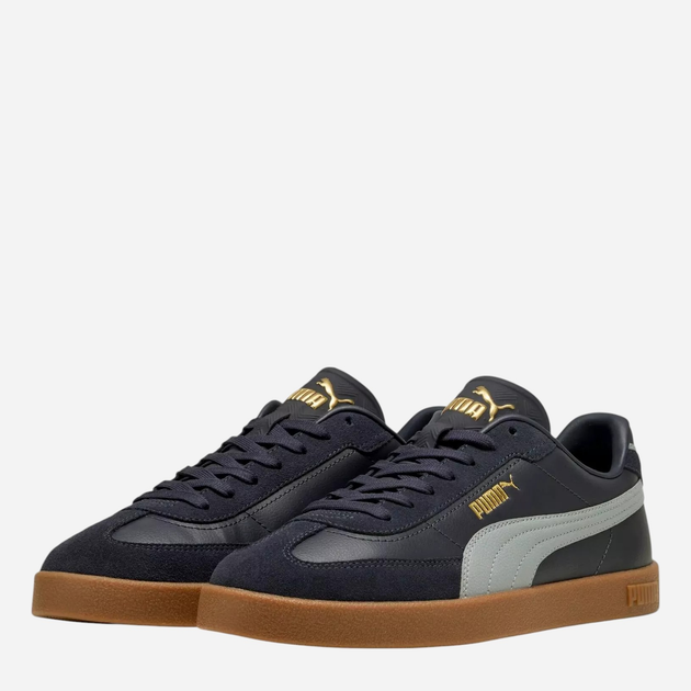 Sneakersy męskie do kostki Puma Club II 39744718 44.5 (10UK) Granatowy/Szary - obraz 2