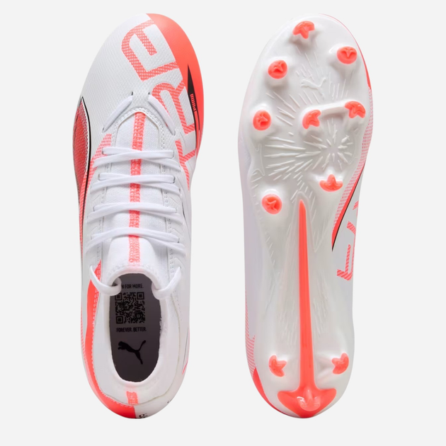 Korki męskie Puma Future 8 Play+ FG/AG 10816801 43 (9UK) Białe - obraz 4