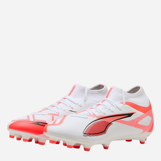 Korki męskie Puma Future 8 Play+ FG/AG 10816801 44.5 (10UK) Białe - obraz 2