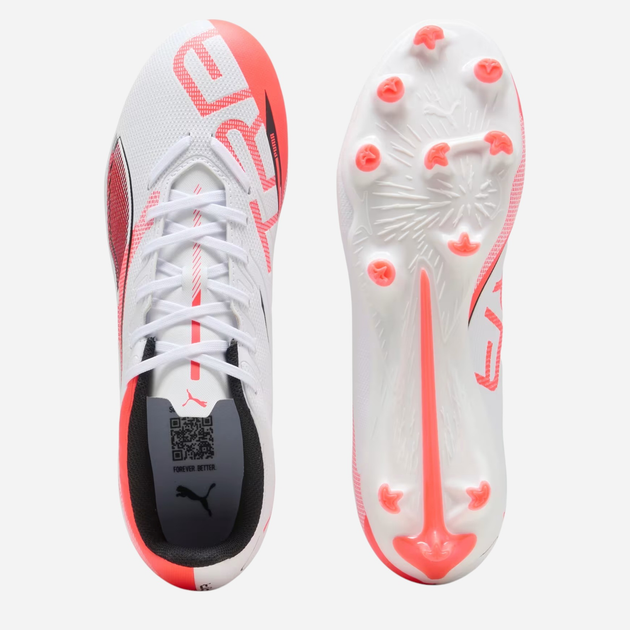 Чоловічі бутси Puma Future 8 Play FG/AG 10816901 41 (7.5UK) Білі (4067983040306) - зображення 4