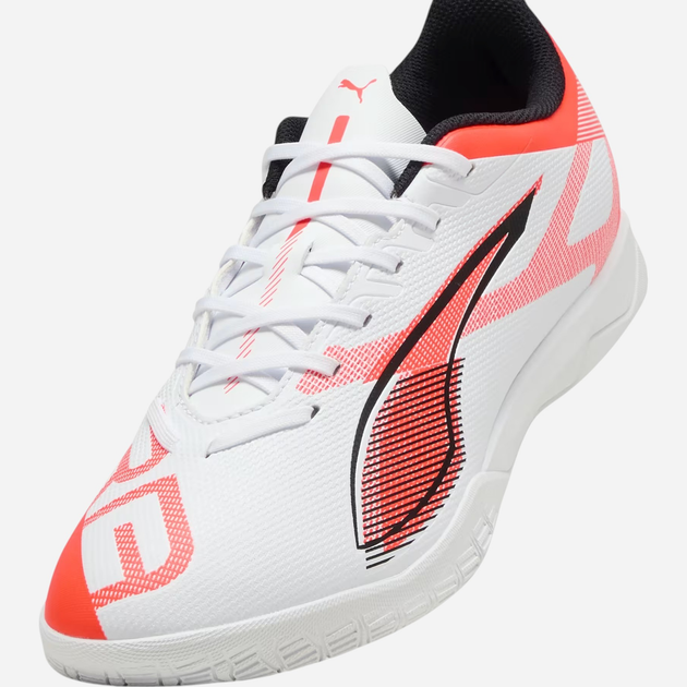 Чоловічі футзалки Puma Ultra 5 Play IT 10832601 44 (9.5UK) Білі (4067983041853) - зображення 5
