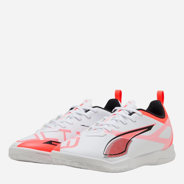 Buty piłkarskie halówki młodzieżowe chłopięce Puma Ultra 5 Play IT Jr 10832701 37.5 (4.5UK) Białe - obraz 2