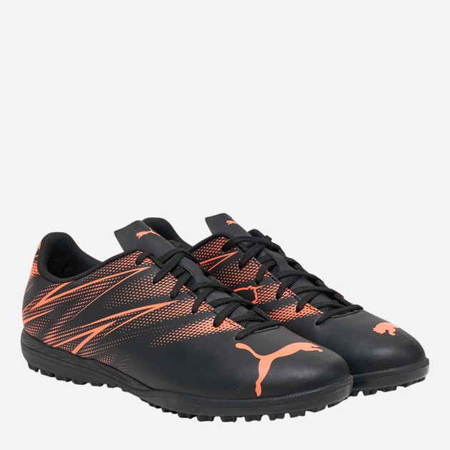 Buty piłkarskie turfy męskie Puma Attacanto TT 10747811 42 (8UK) Czarne - obraz 2