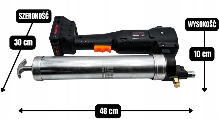 Smarownica akumulatorowa Bass Polska 21V BP-3967 (5902067629246) - obraz 4