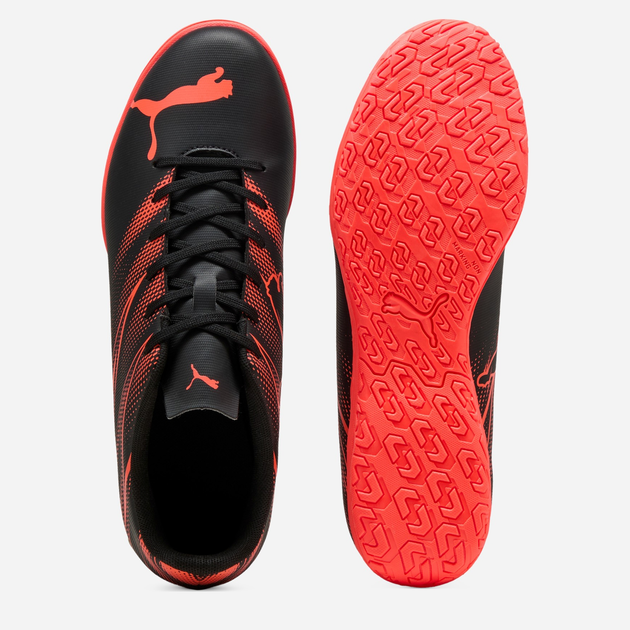 Чоловічі футзалки Puma Attacanto IT 10747912 43 (9UK) Чорні (4067983120640) - зображення 4