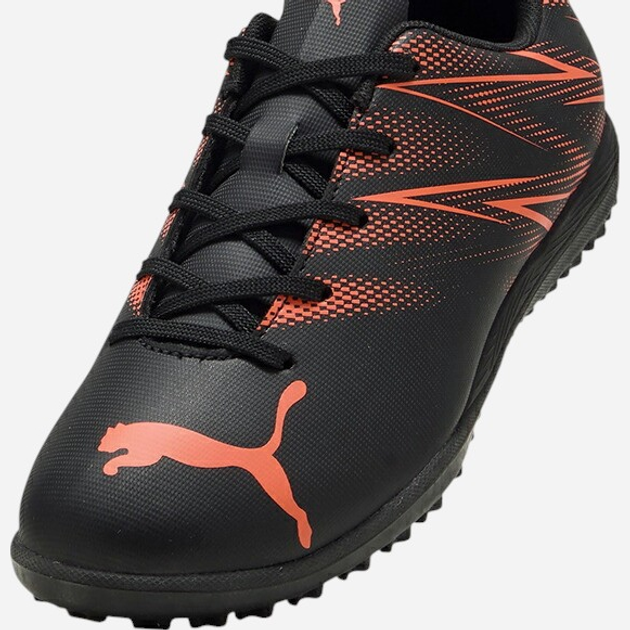 Підліткові футбольні бутси-сороконіжки для хлопчика Puma Attacanto TT Jr 10748112 37 (4UK) Чорні (4067983121180) - зображення 5