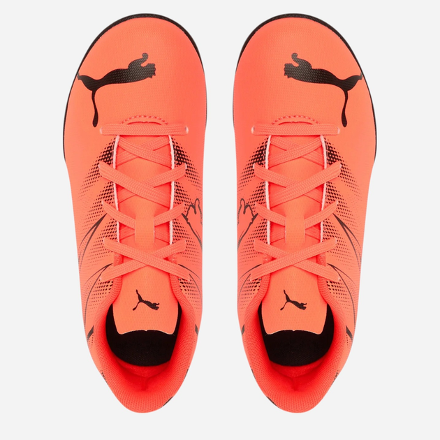 Buty piłkarskie turfy młodzieżowe chłopięce Puma Attacanto TT Jr 10748114 38.5 (5.5UK) Pomarańczowe - obraz 4