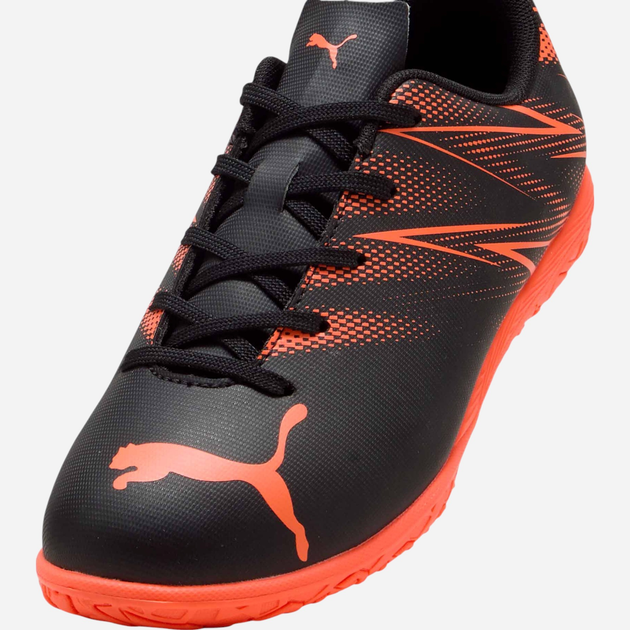 Підліткові футбольні бутси-футзалки для хлопчика Puma Attacanto IT Jr 10748212 38 (5UK) Чорні (4067983134333) - зображення 5