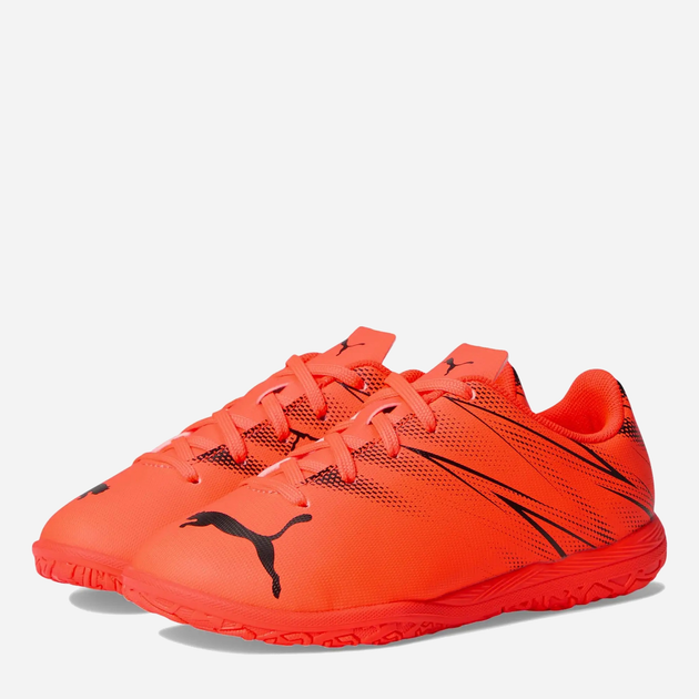 Buty piłkarskie halówki młodzieżowe chłopięce Puma Attacanto IT Jr 10748214 38.5 (5.5UK) Pomarańczowe - obraz 2