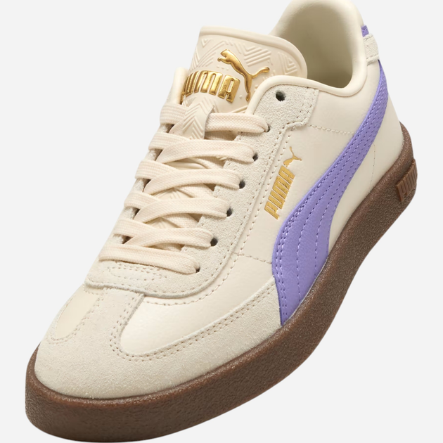 Підліткові кеди для дівчинки Puma Puma Club II Era Jr 40148903 37 (4UK) Бежеві (4067983983863) - зображення 5