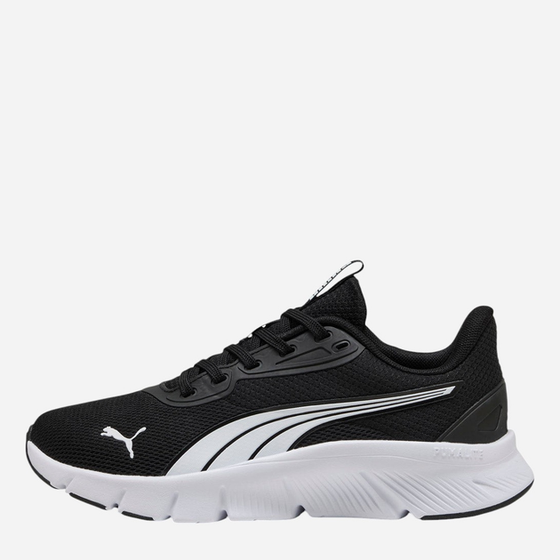 Buty sportowe młodzieżowe chłopięce z białą podeszwą Puma FlexFocus Lite Modern Jr 40151701 35.5 (3UK) Czarne - obraz 1