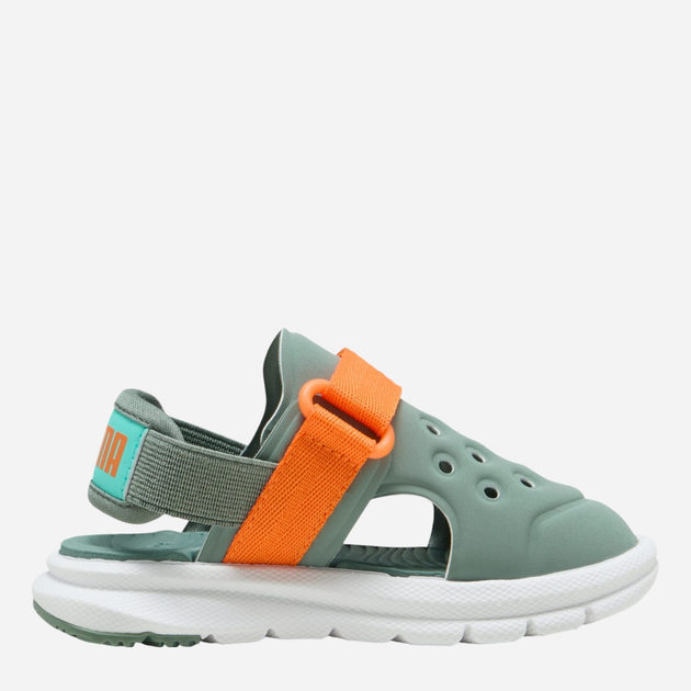 Sandały chłopięce Puma Evolve Sandal AC Inf 38914815 38 (5UK) Turkusowe - obraz 3