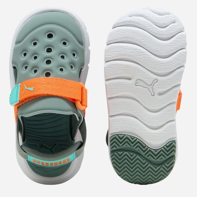 Sandały chłopięce Puma Evolve Sandal AC Inf 38914815 40.5 (7UK) Turkusowe - obraz 5