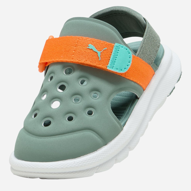 Sandały chłopięce Puma Evolve Sandal AC Inf 38914815 27 (9UK) Turkusowe - obraz 4