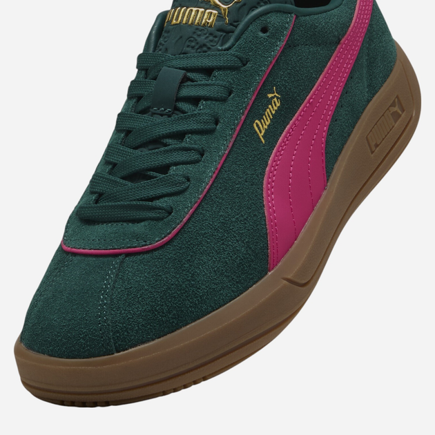 Жіночі кеди низькі Puma Club Klassika SD 40071805 40.5 (7UK) Темно-зелені (4067983754333) - зображення 5