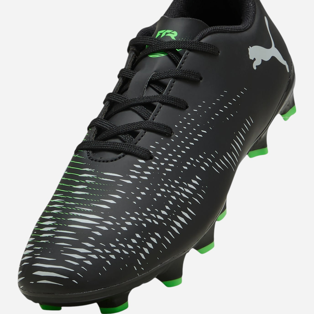 Підліткові футбольні бутси для хлопчика Puma Future 8 Play FG/AG Jr 10814402 36 (3.5UK) Чорні з темно-зеленим (4067983074530) - зображення 5