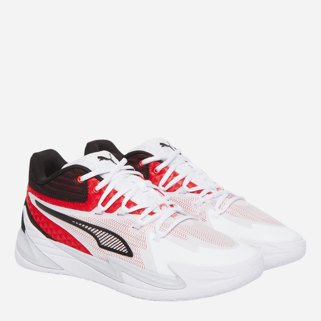 Buty do koszykówki męskie Puma Dagger 31135302 40.5 (7UK) Biały/Czerwony - obraz 2