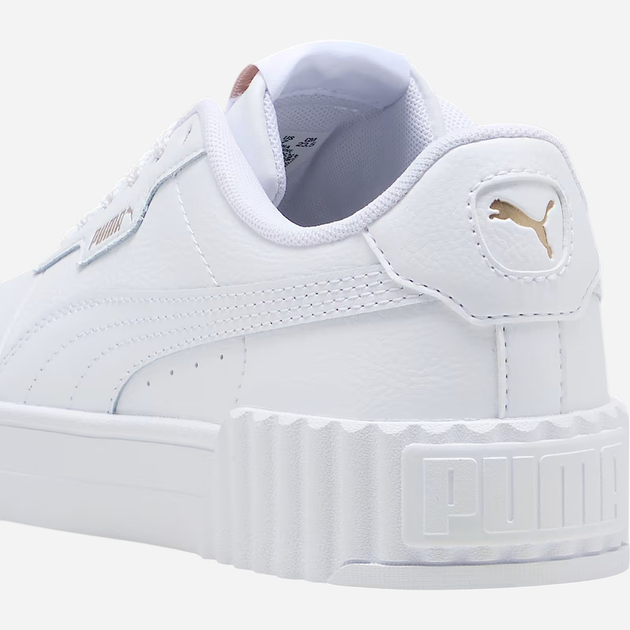 Жіночі кеди низькі Puma Carina 3.0 40036501 40.5 (7UK) Білі (4067983965500) - зображення 5