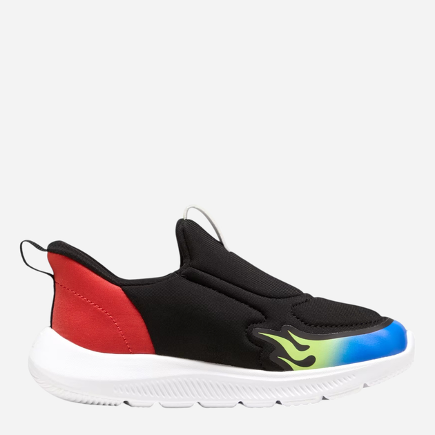 Sneakersy chłopięce z białą podeszwą Puma Fun Racer 2 Sliptech 40140901 34.5 (2UK) Czarne - obraz 3