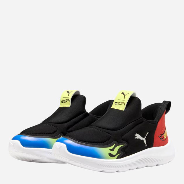 Дитячі кросівки для хлопчика Puma Fun Racer 2 Sliptech 40141001 27 (9UK) Чорні (4067983768538) - зображення 2