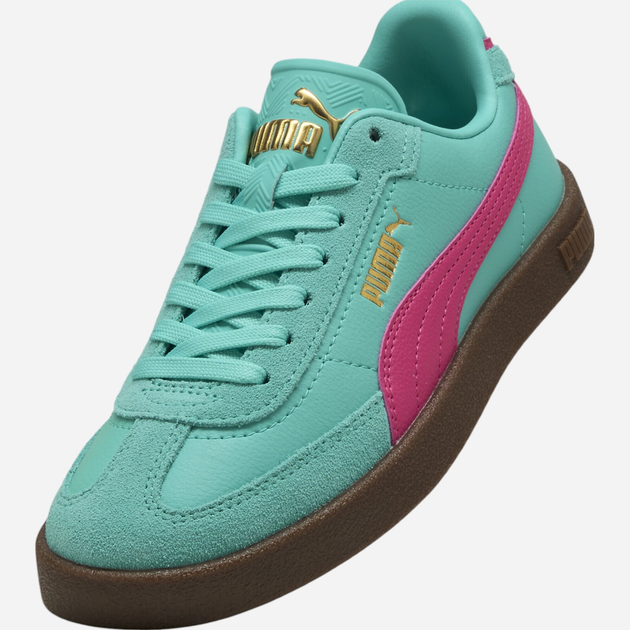 Підліткові кеди для дівчинки Puma Puma Club II Era Jr 40148904 38.5 (5.5UK) Бірюзові (4067983984433) - зображення 5