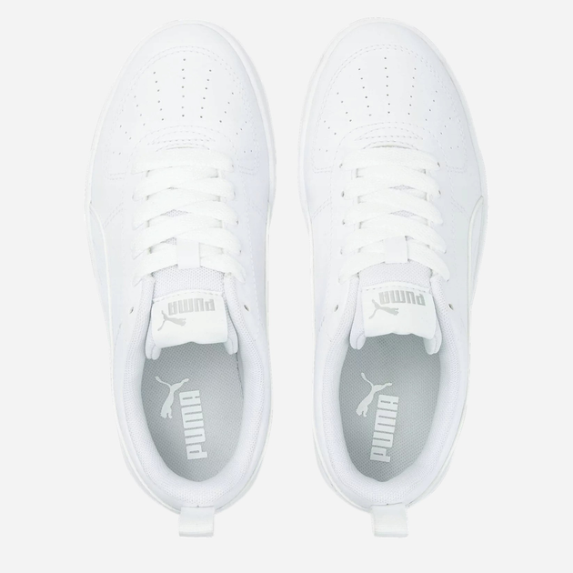 Sneakersy młodzieżowe chłopięce Puma Rickie Jr 38431101 36 (3.5UK) Białe - obraz 5