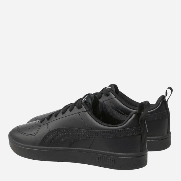 Підліткові кеди для хлопчика Puma Rickie Jr 38431102 39 (6UK) Чорні (4064536291703) - зображення 3